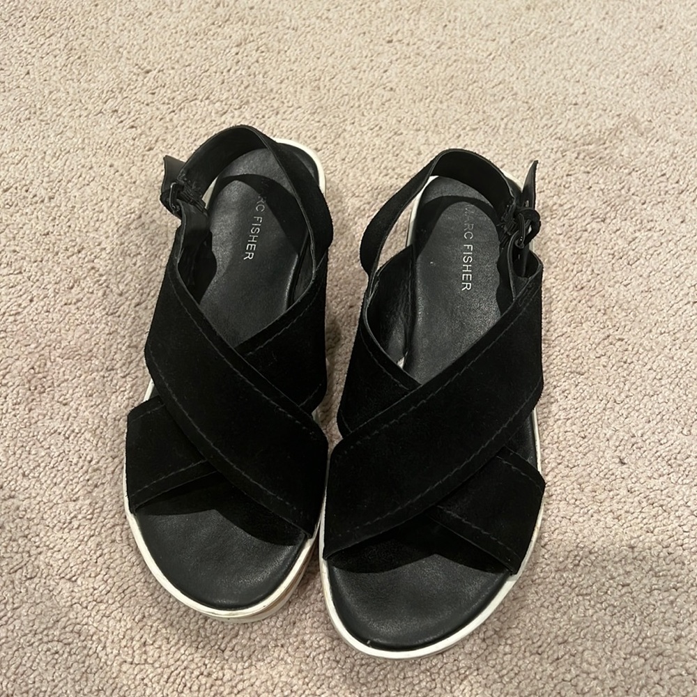Marc Fisher Suede Sandals